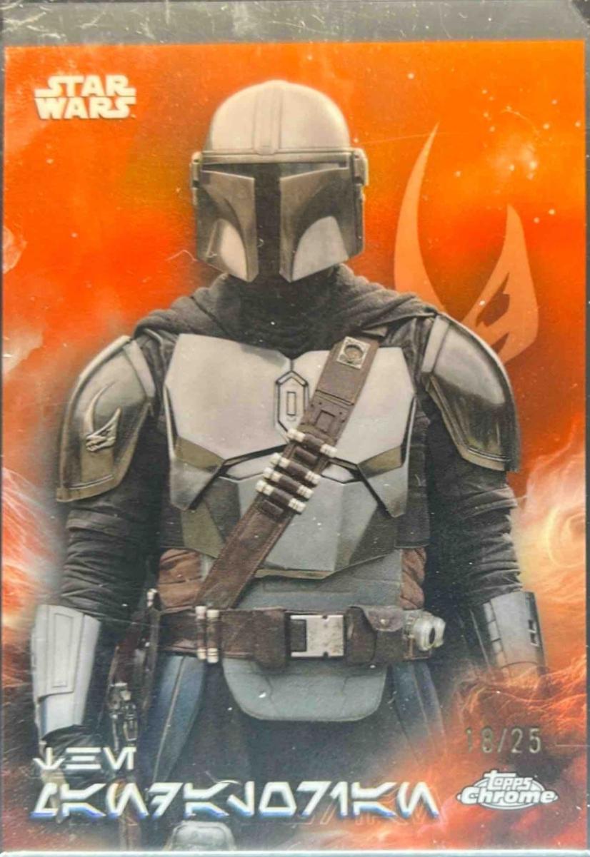 The Mandalorian [Rebel Orange Refractor] #AV-181