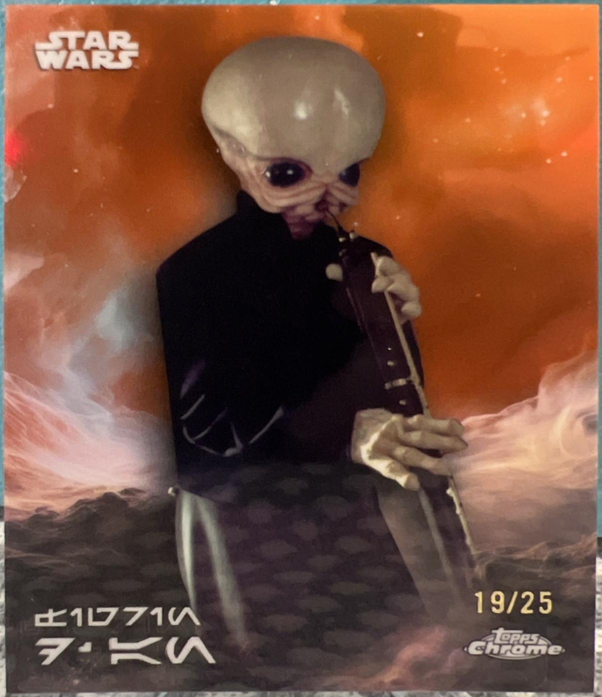 Figrin D'an [Rebel Orange Refractor] #AV-116