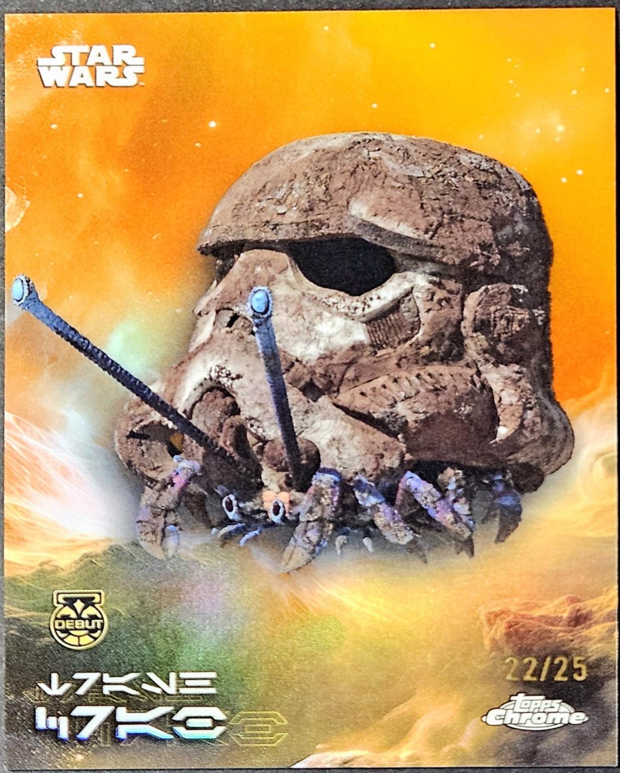 Trash crab  [Rebel Orange Refractor] #AV-100