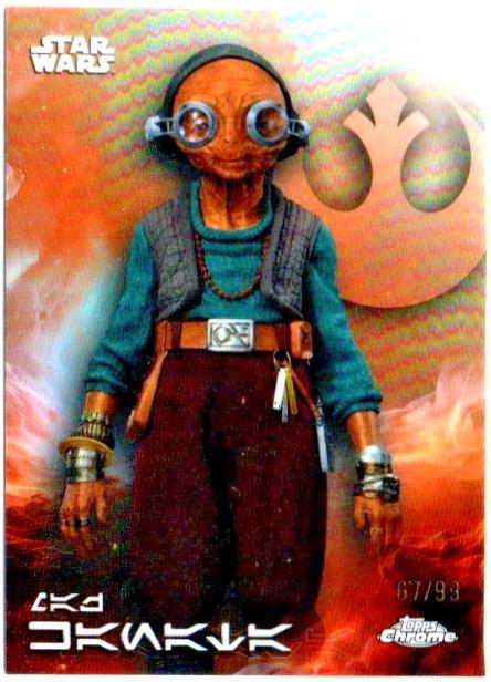 Maz Kanata [Mustafar Black Refractor] #AV-90