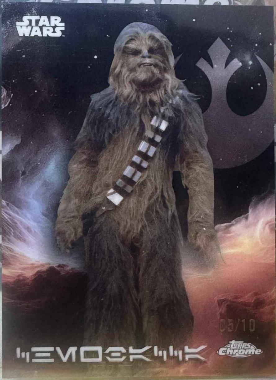 Chewbacca [Mustafar Black Refractor] #AV-23