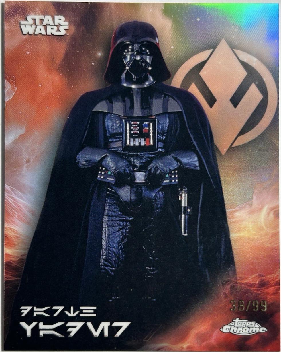 Darth Vader [Mustafar Black Refractor] #AV-29