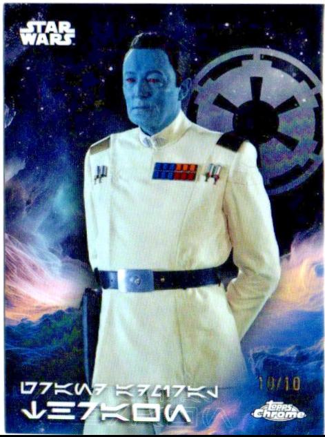 Grand Admiral Thrawn [Mustafar Black Refractor] #AV-52