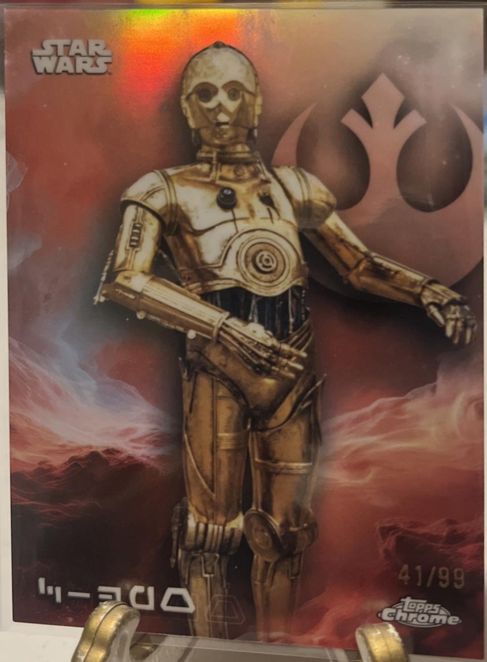 C-3PO [Mustafar Black Refractor] #AV-13
