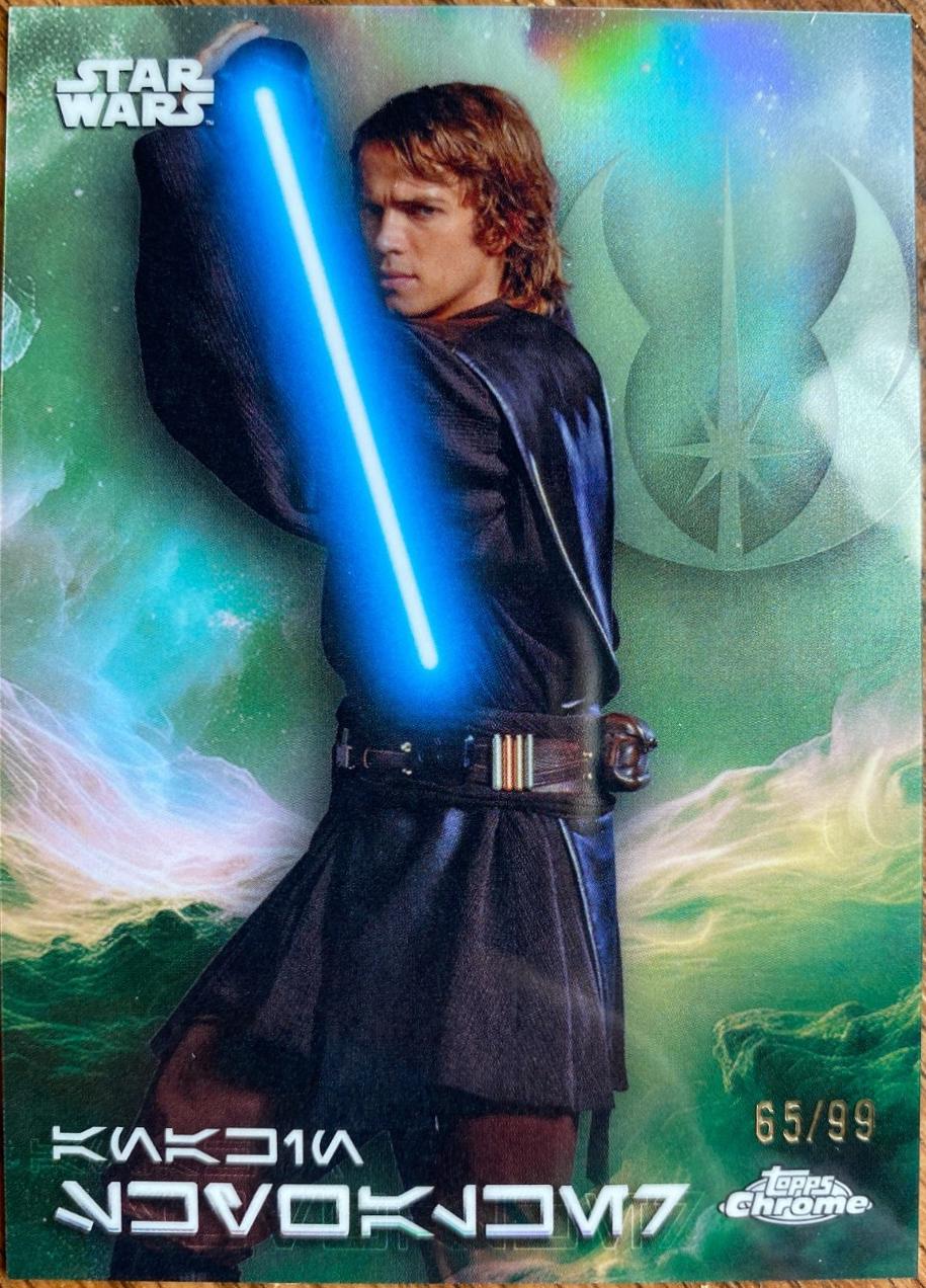 Anakin Skywalker [Mustafar Black Refractor] #AV-3