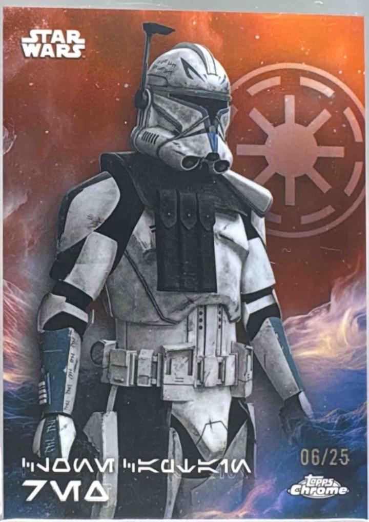 Clone Captain Rex [Rebel Orange Refractor] #AV-26