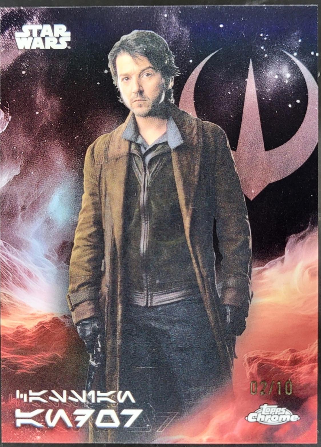 Cassian Andor [Mustafar Black Refractor] #AV-22