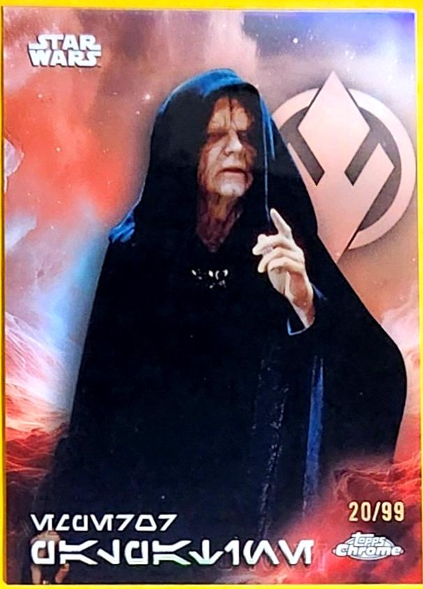 Emperor Palpatine [Mustafar Black Refractor] #AV-38