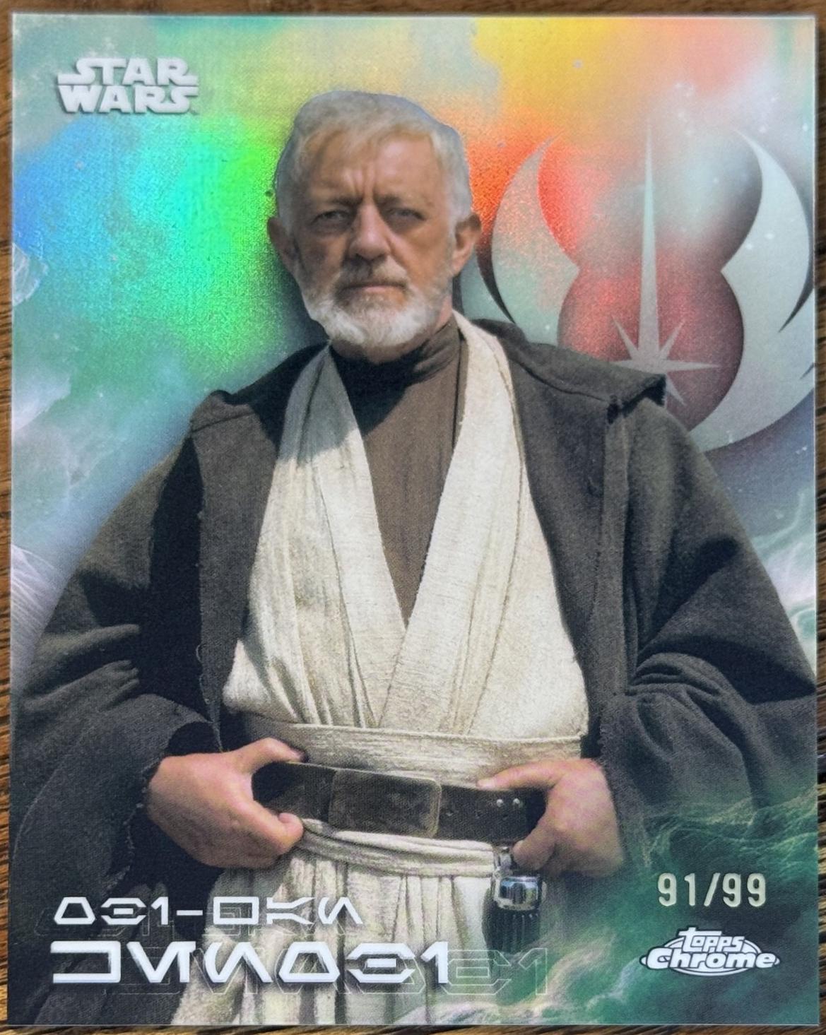 Obi-Wan Kenobi [Mustafar Black Refractor] #AV-139