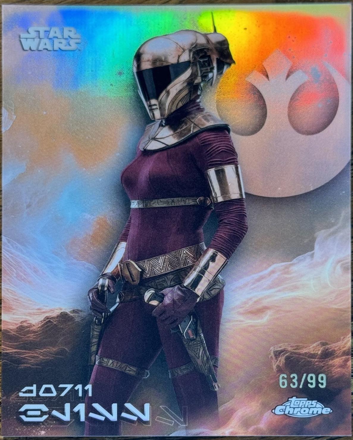 Zorii Bliss [Mustafar Black Refractor] #AV-200