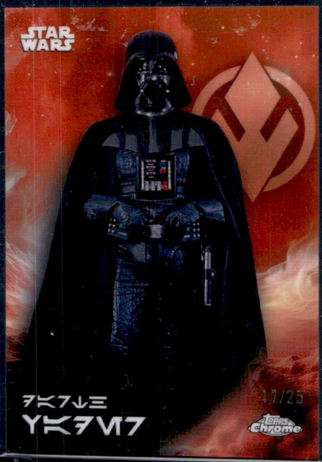 Darth Vader [Rebel Orange Refractor] #AV-29