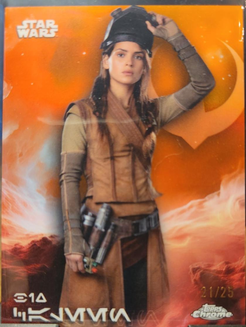 Bix Caleen [Rebel Orange Refractor] #AV-9