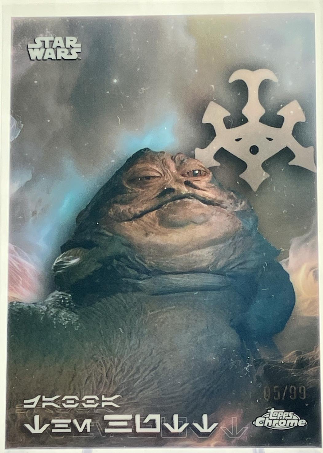 Jabba The Hutt [Mustafar Black Refractor] #AV-62