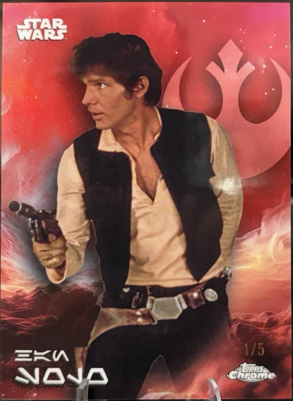 Han Solo [Dathomir Red Refractor] #AV-58