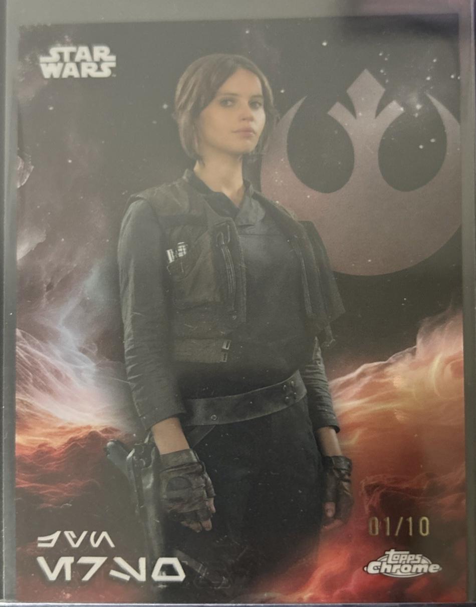 Jyn Erso [Mustafar Black Refractor] #AV-66