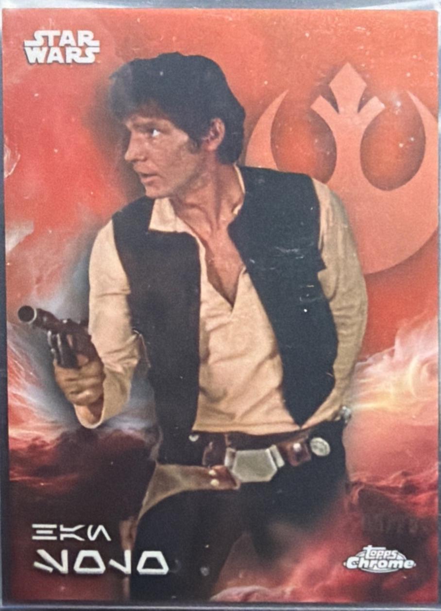 Han Solo [Rebel Orange Refractor] #AV-58