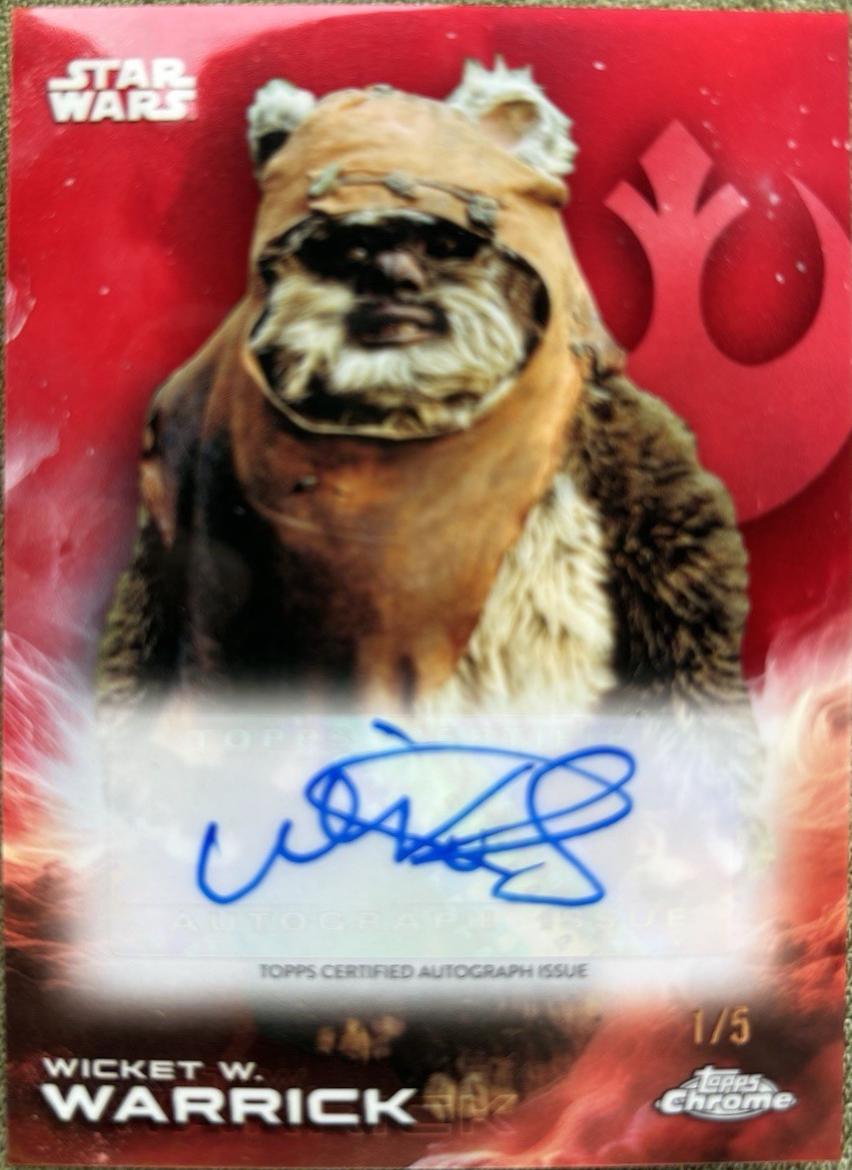 Warwick Davis [Red] #A-WD