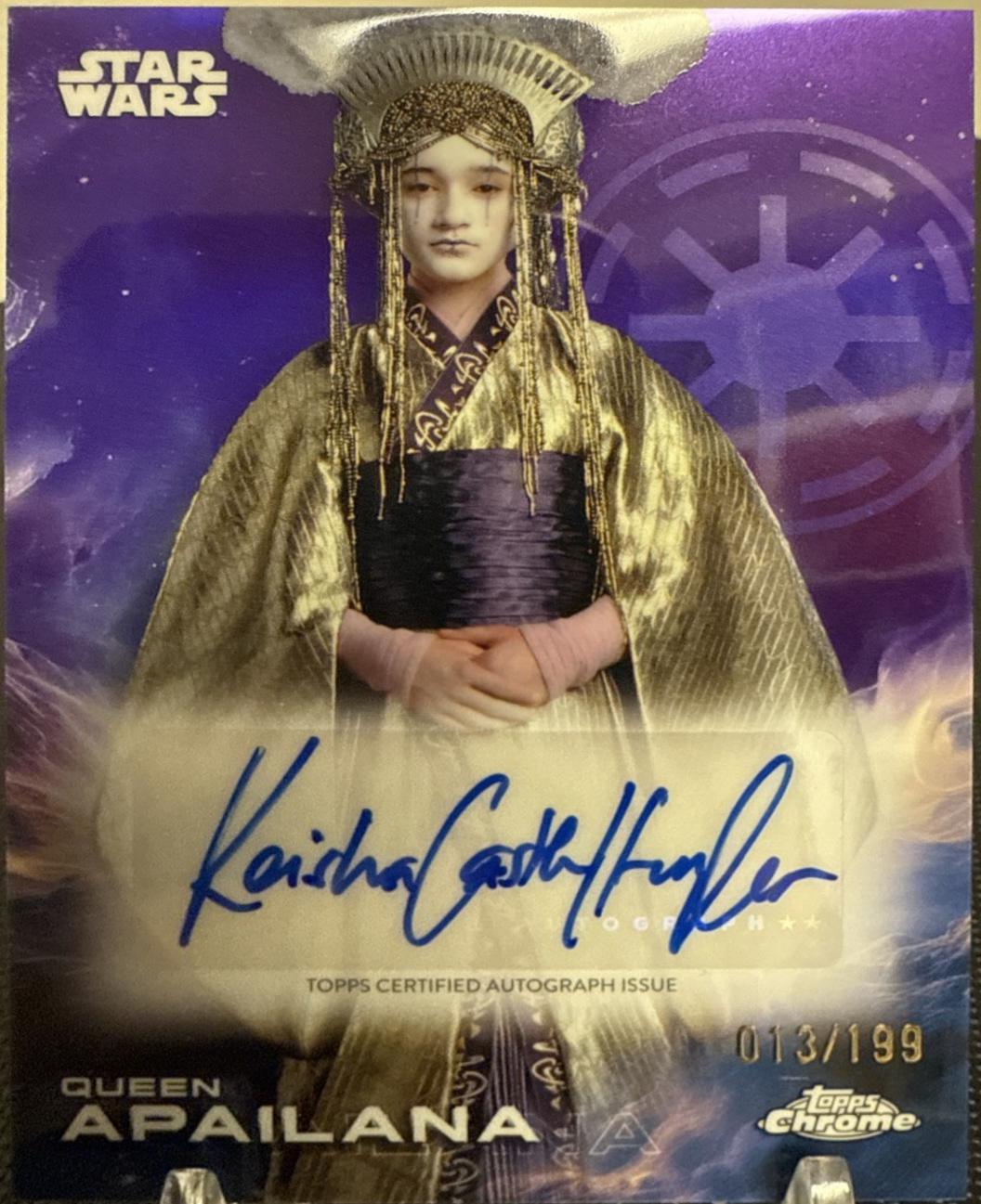Keisha Castle-Hughes [Purple] #A-KCH