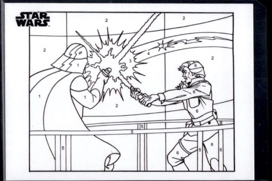 Darth Vader vs Luke Skywalker #CP-19