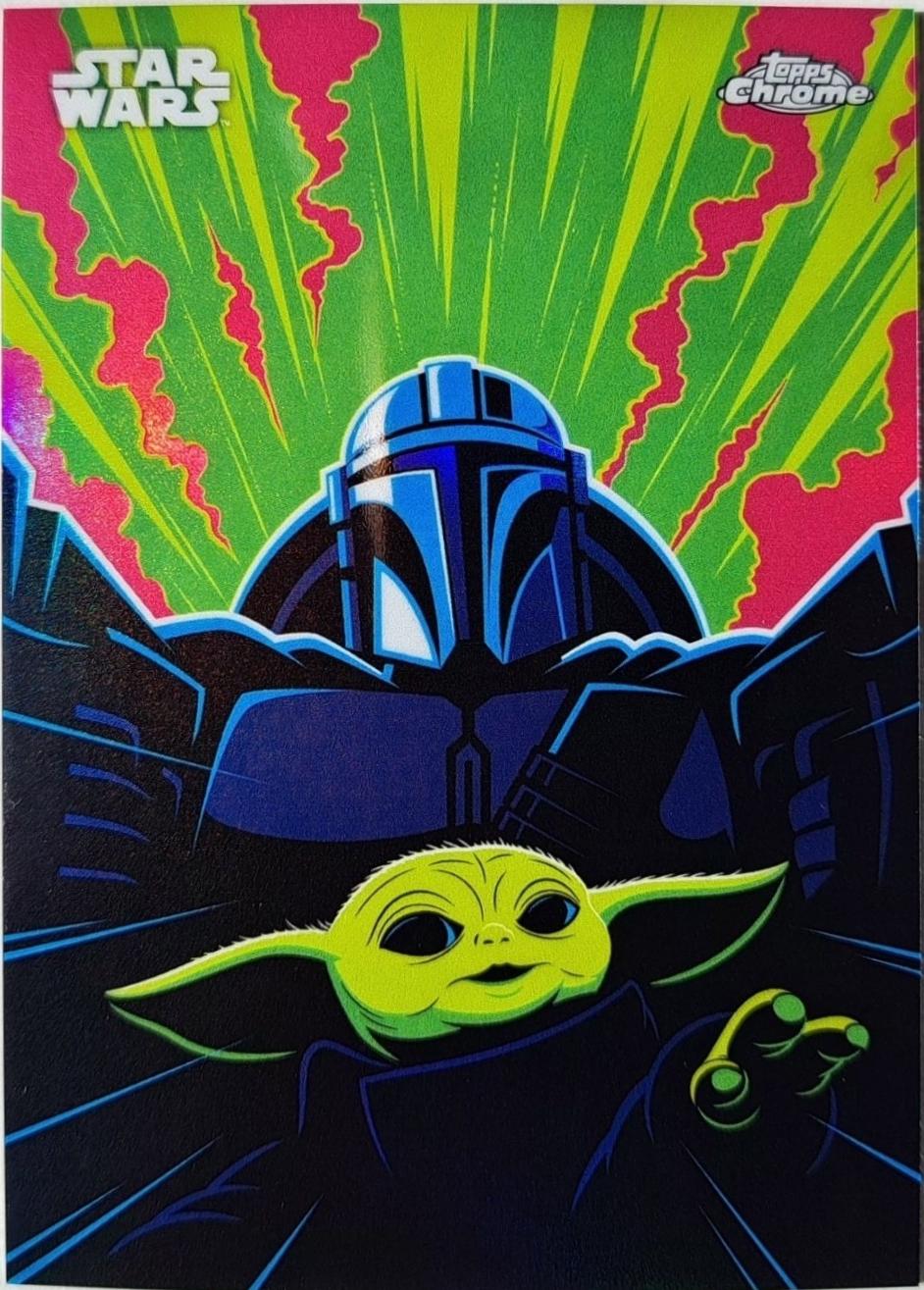 The Mandalorian And Grogu [Wave Refractor] #KL-19