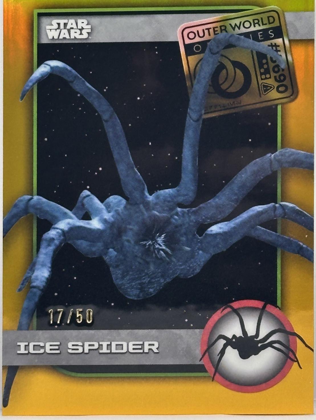 Ice Spider [Gold Refractor] #UO-6