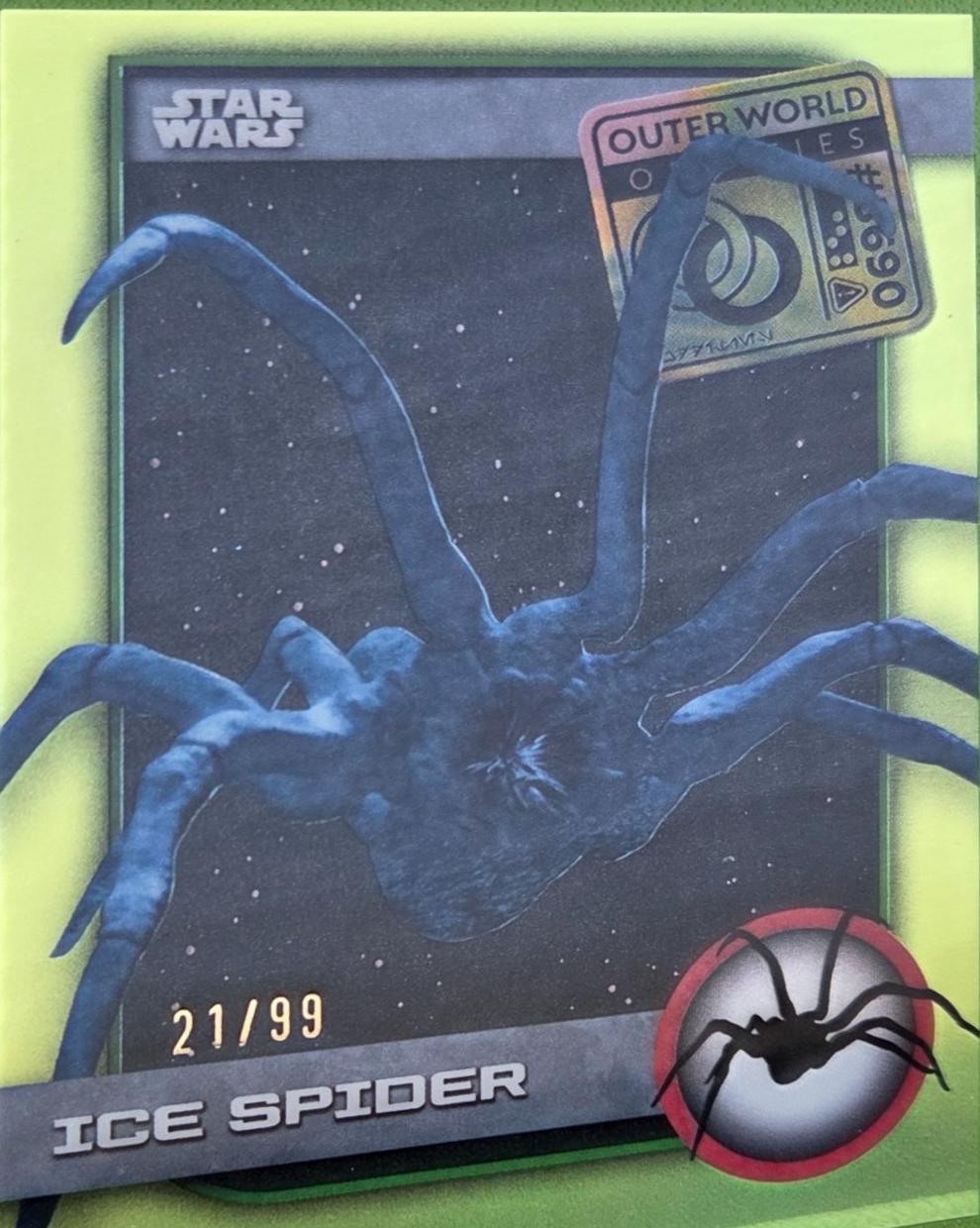 Ice Spider [Green Refractor] #UO-6