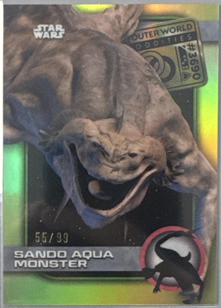 Sando Aqua Monster [Green Refractor] #UO-18