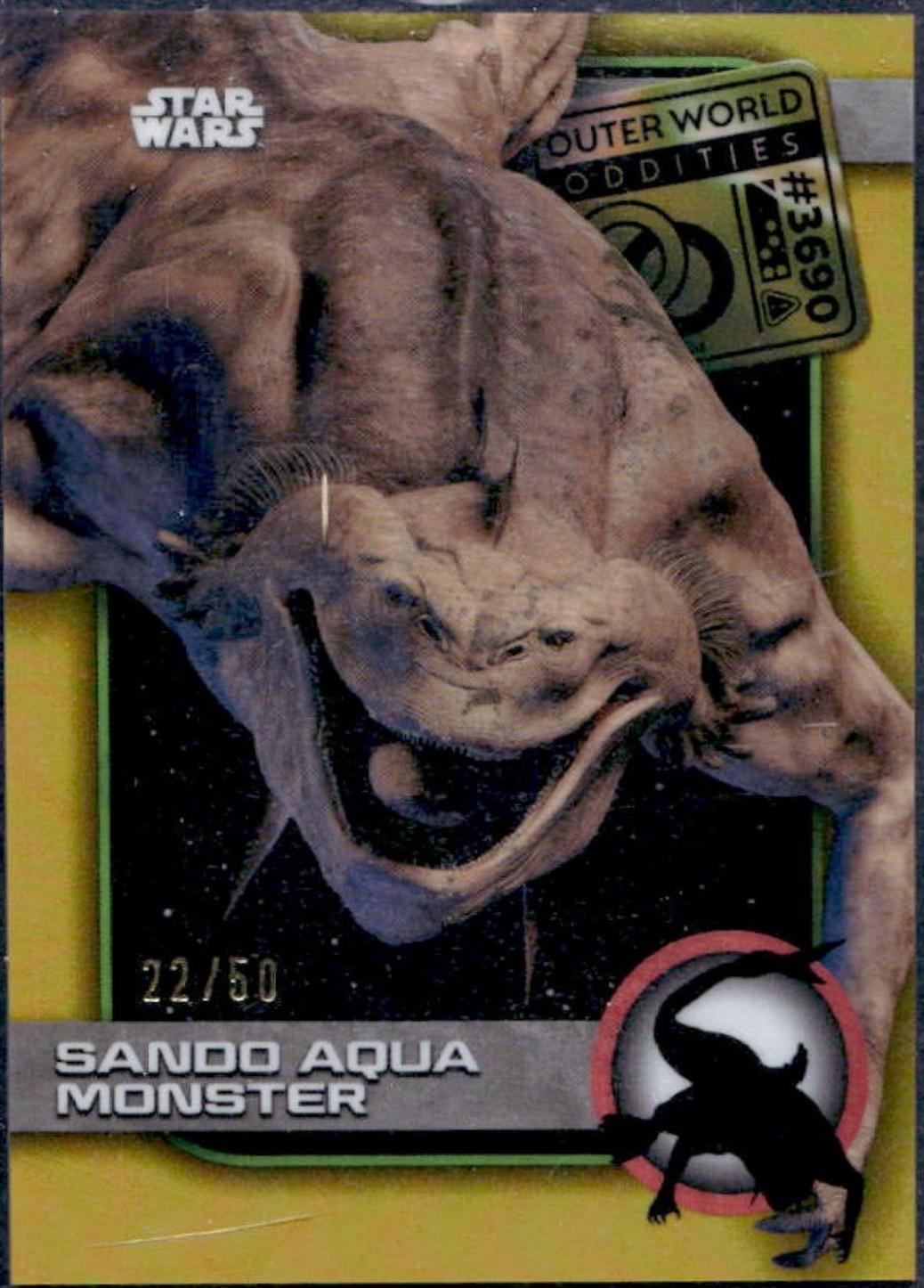 Sando Aqua Monster [Gold Refractor] #UO-18