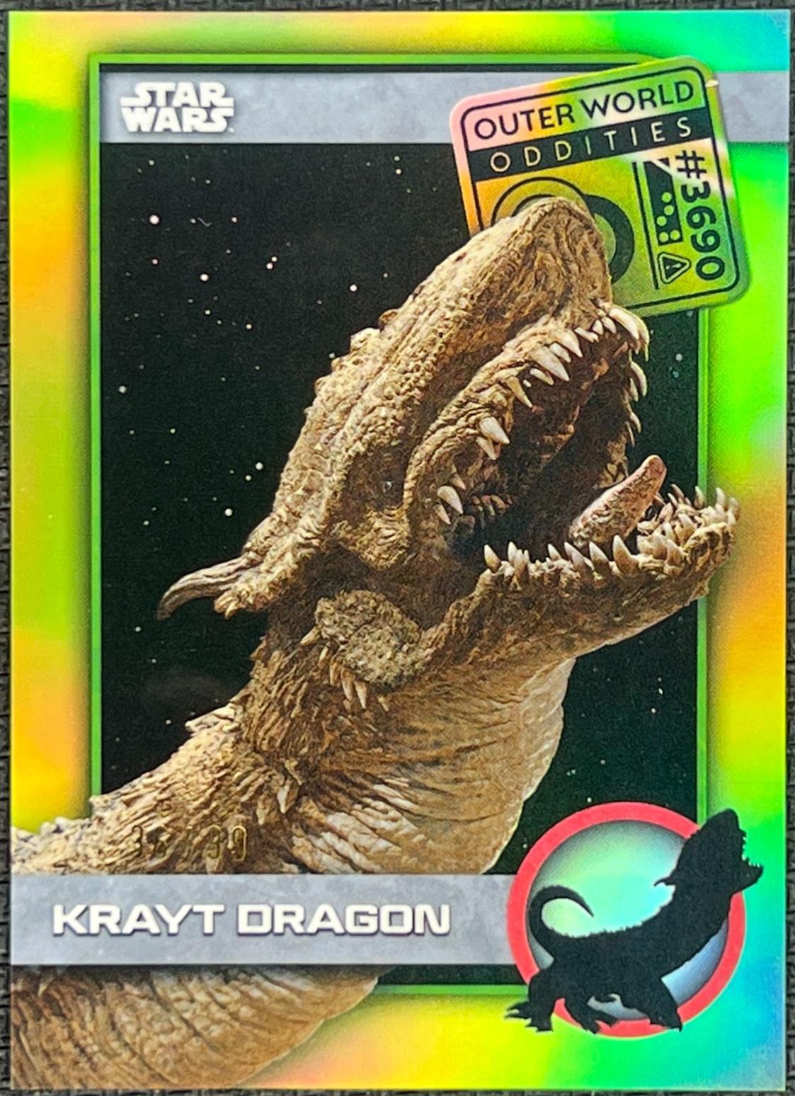 Krayt Dragon [Green Refractor] #UO-9