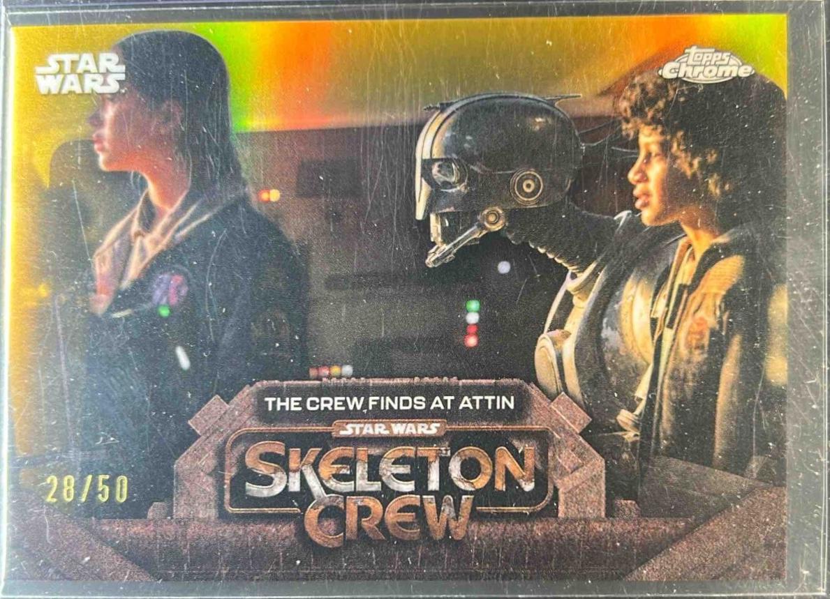 The Crew Finds At Attin [Gold Refractor] #SC-20