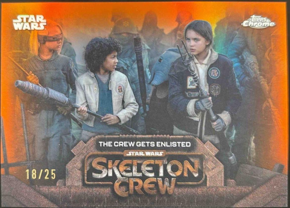 The Crew Gets Enlisted [Orange Refractor] #SC-13