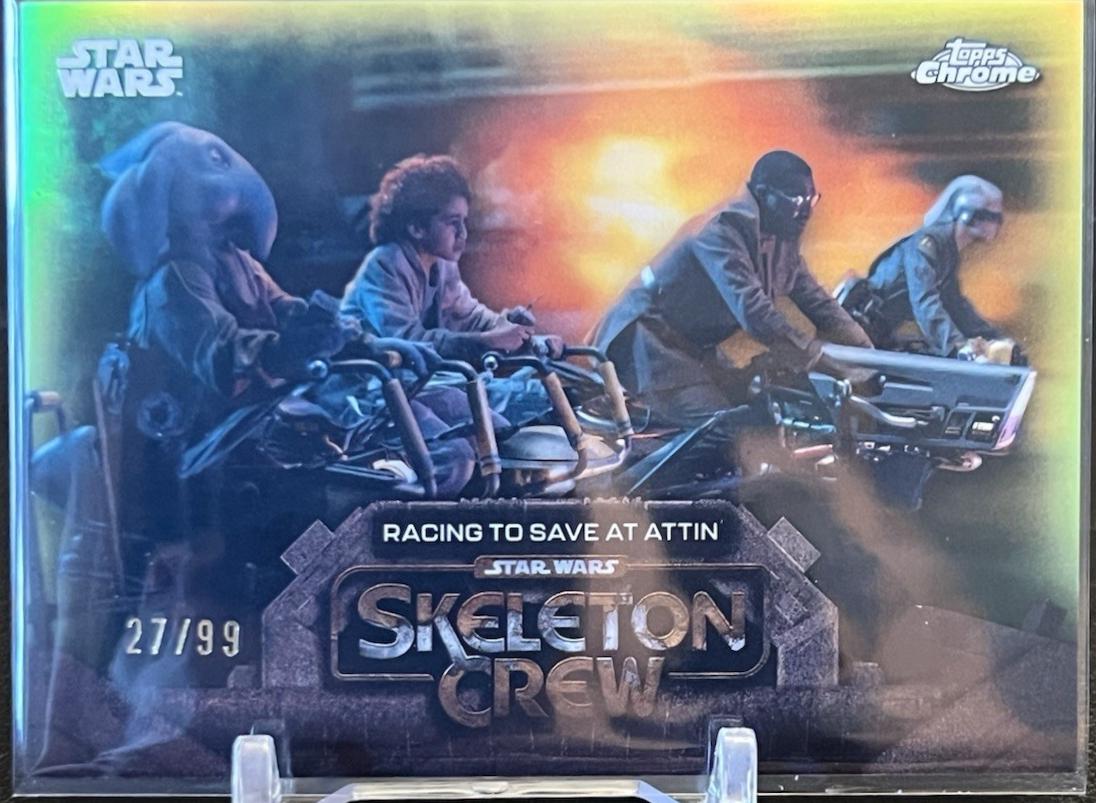Racing To Save At Attin [Green Refractor] #SC-23