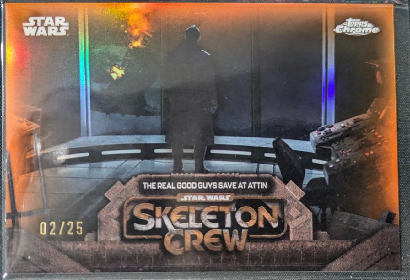 The Real Good Guys Save At Attin [Orange Refractor] #SC-25