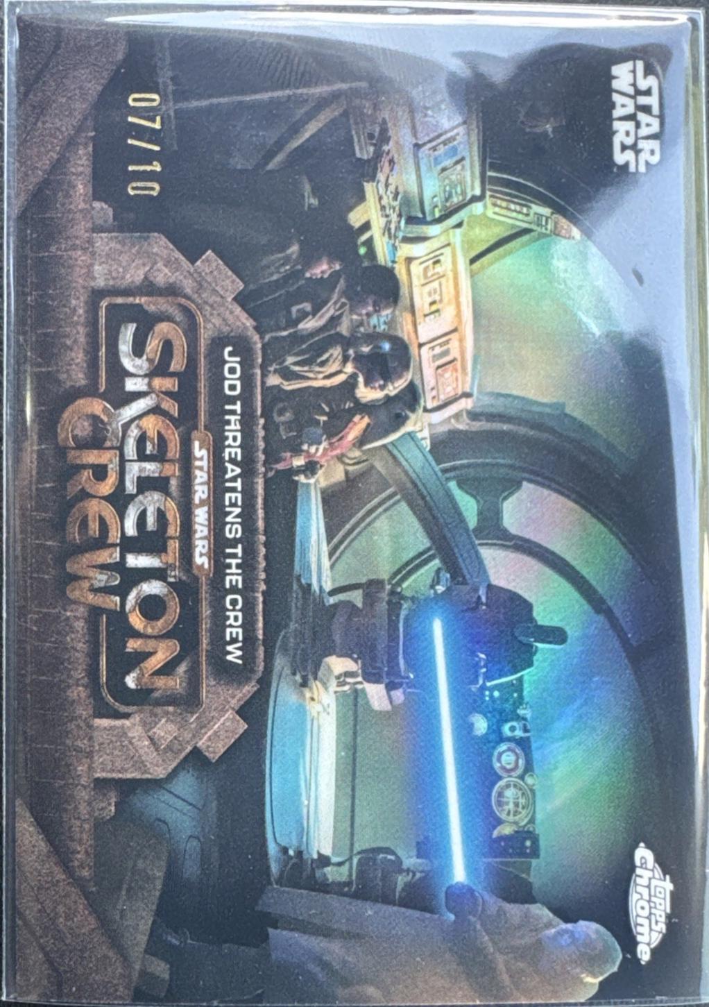 Jod Threatens The Crew [Black Refractor] #SC-21