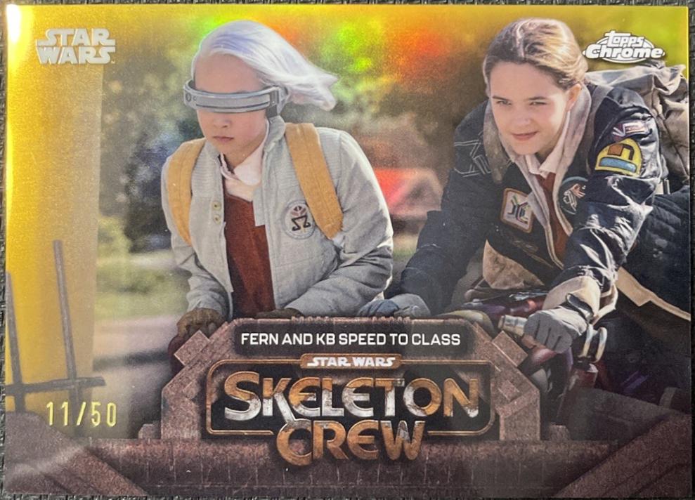 Fern and KB Speed To Class [Gold Refractor] #SC-3