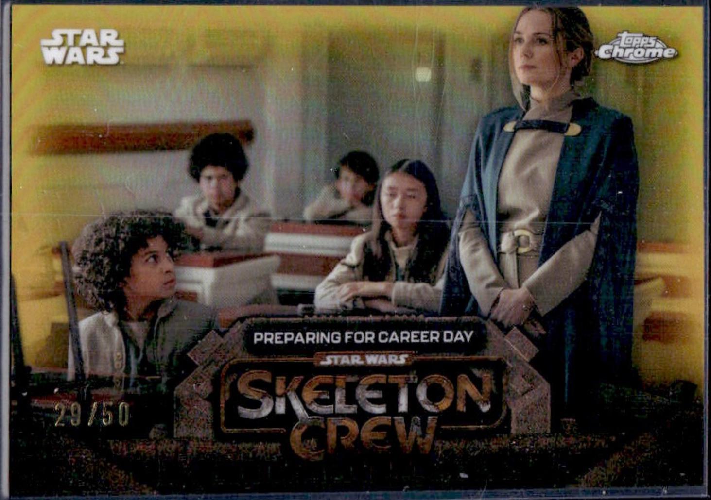 Preparing For Career Day [Gold Refractor] #SC-4