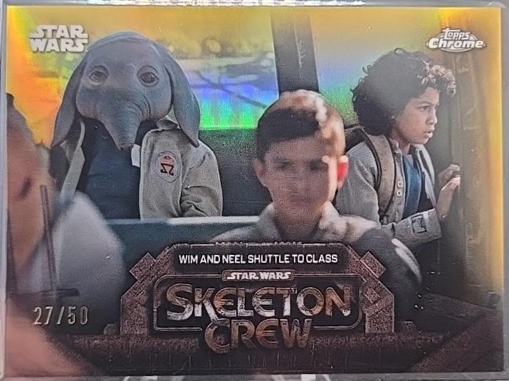 Wim and Neel Shuttle To Class [Gold Refractor] #SC-2