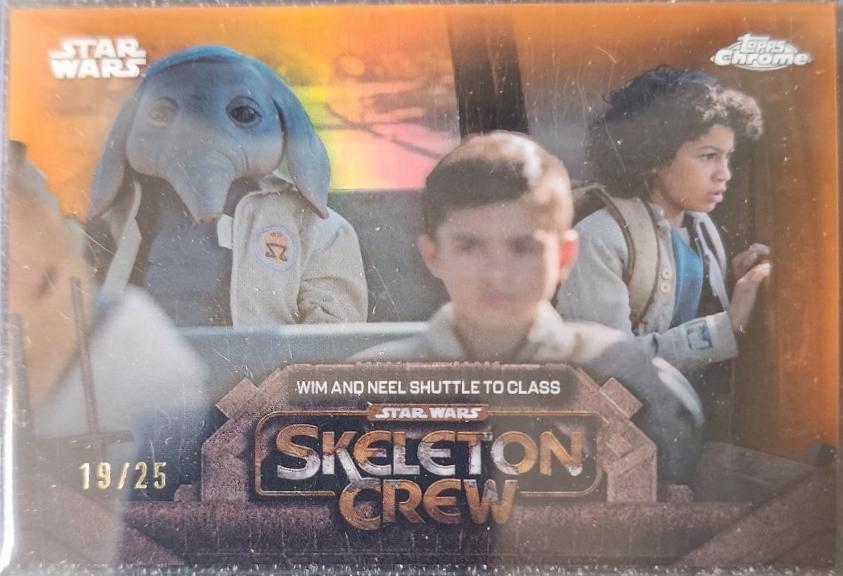 Wim and Neel Shuttle To Class [Orange Refractor] #SC-2