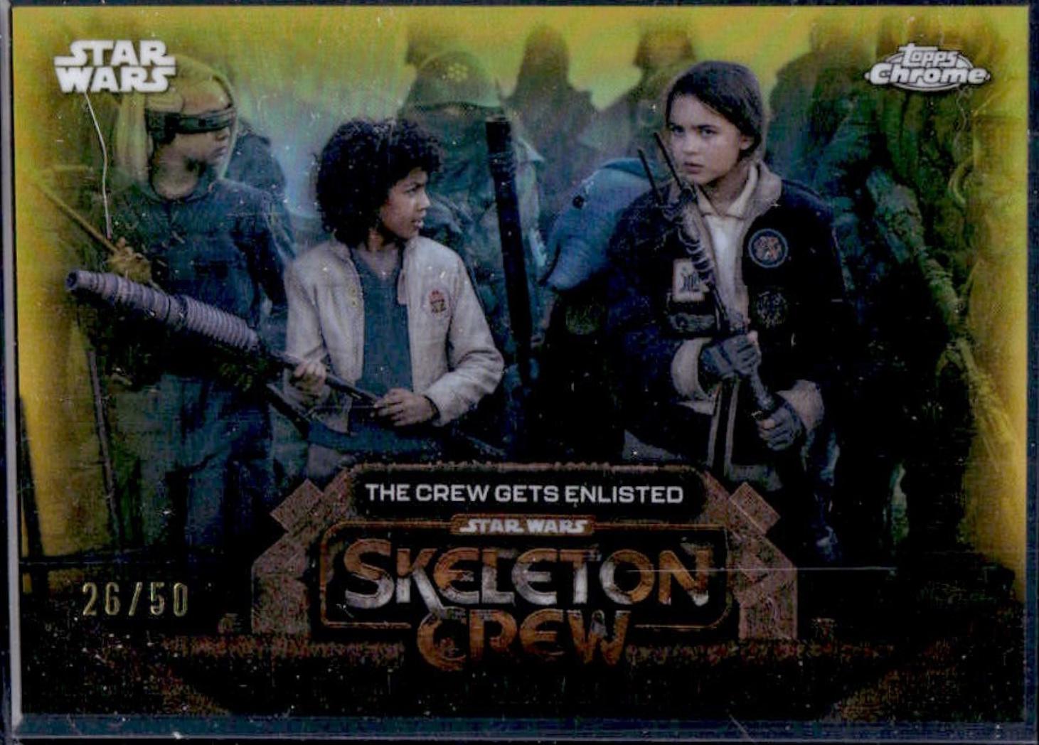 The Crew Gets Enlisted [Gold Refractor] #SC-13
