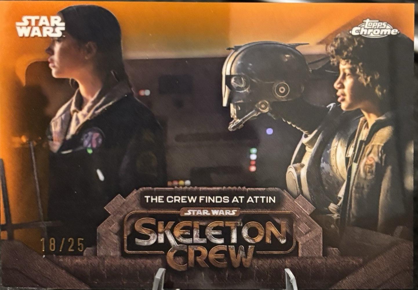 The Crew Finds At Attin [Orange Refractor] #SC-20