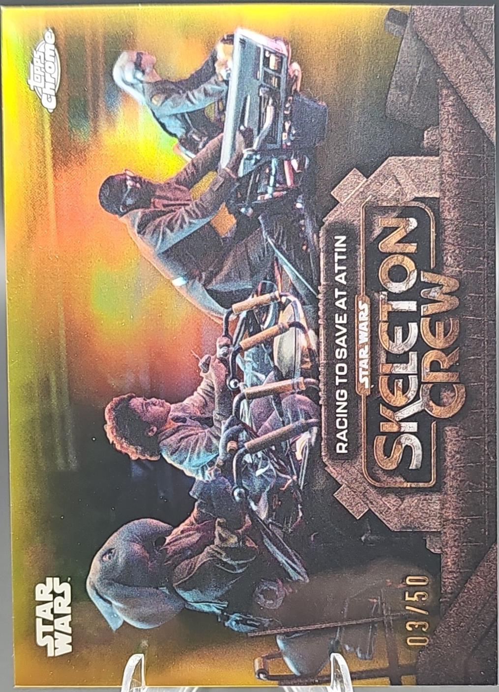 Racing To Save At Attin [Gold Refractor] #SC-23