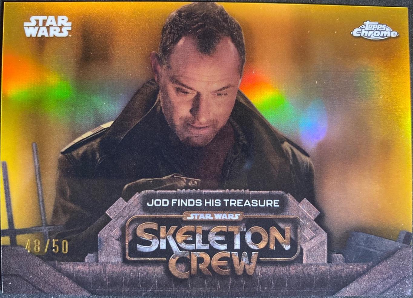 Jod Finds His Treasure [Gold Refractor] #SC-22