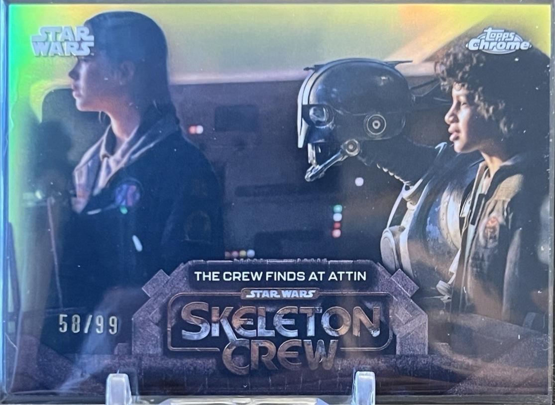 The Crew Finds At Attin [Green Refractor] #SC-20