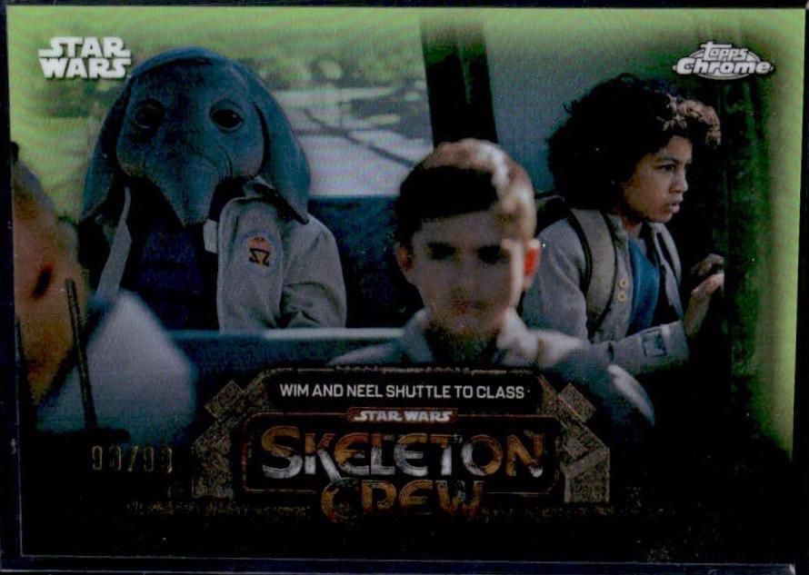 Wim and Neel Shuttle To Class [Green Refractor] #SC-2