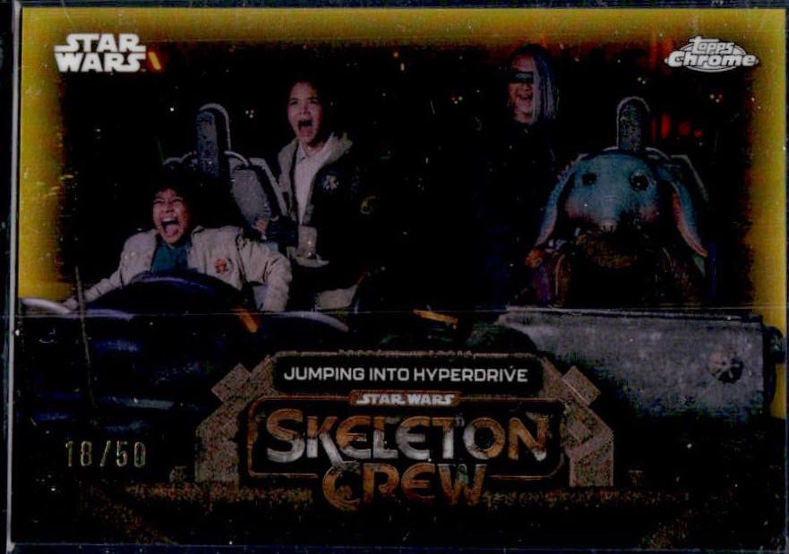 Jumping Into Hyperdrive [Gold Refractor] #SC-8