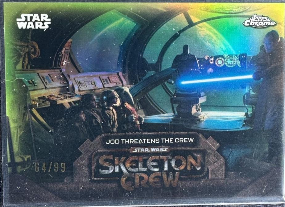 Jod Threatens The Crew [Green Refractor] #SC-21