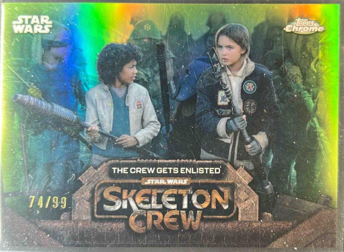 The Crew Gets Enlisted [Green Refractor] #SC-13