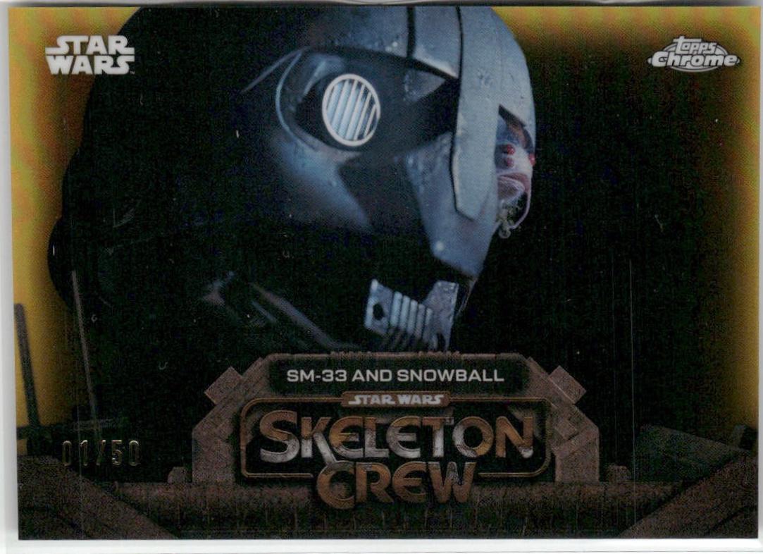 SM-33 and Snowball [Gold Refractor] #SC-7