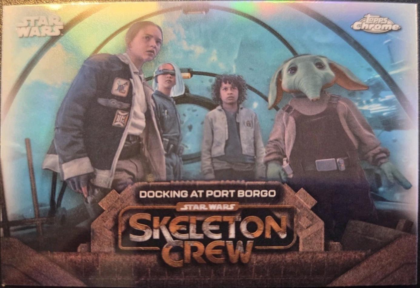 Docking At Port Borgo [Orange Refractor] #SC-9
