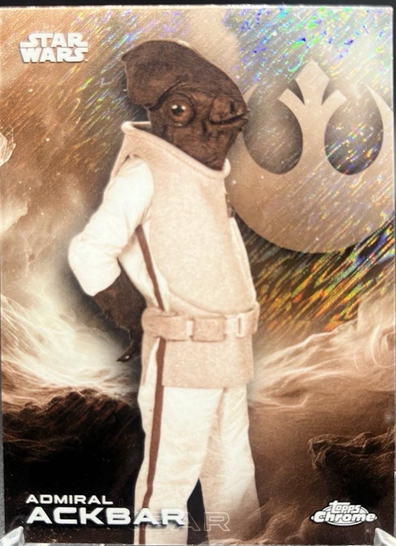 Admiral Ackbar [Black White Shimmer] #1